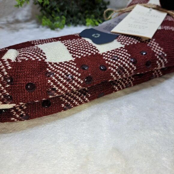 NWT Quagga Faux Sherpa Slippers Sustainable Green Label - Picture 3 of 15